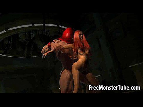 3D redhead babe getting fucked by The Juggernaut - 3 min 22