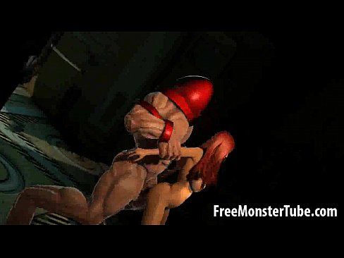 3D redhead babe getting fucked by The Juggernaut - 3 min 28