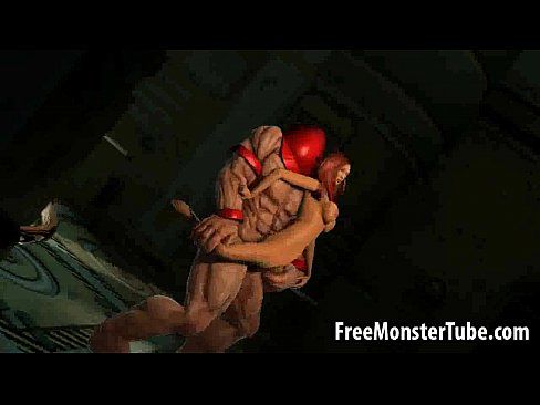 3D redhead babe getting fucked by The Juggernaut - 3 min 7