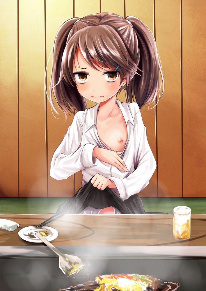 【Erotic Anime Summary】 Erotic image of a perverted girl who shows her 【Secondary erotic】 12