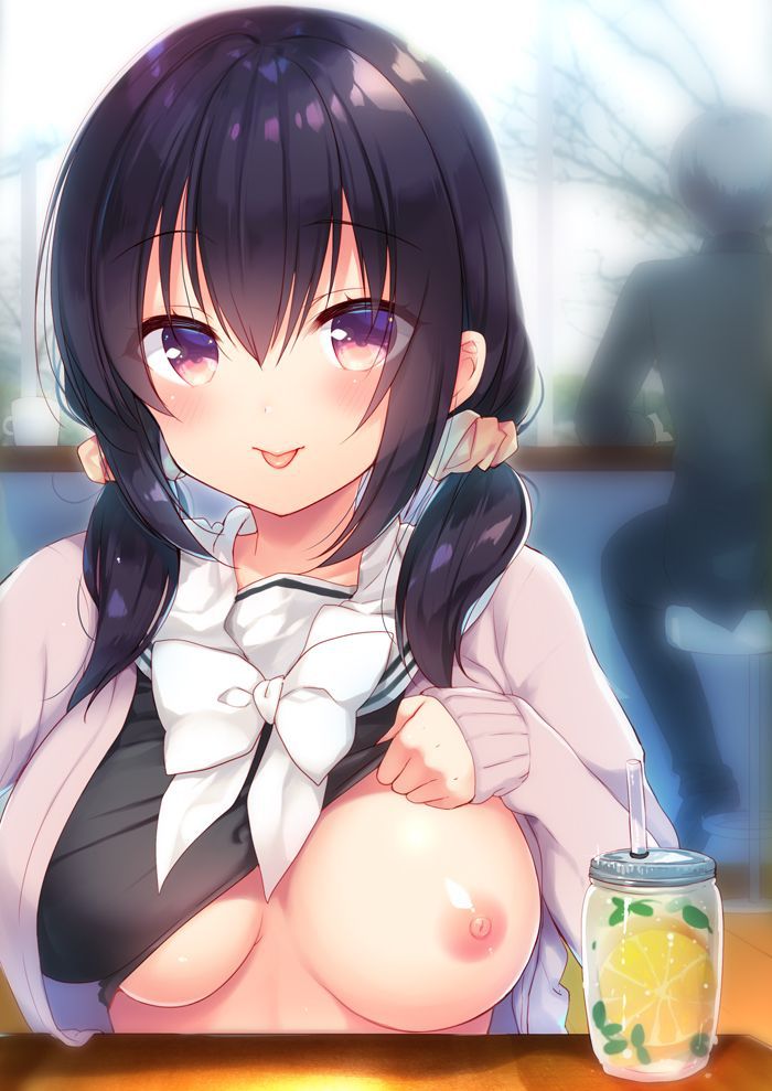 【Erotic Anime Summary】 Erotic image of a perverted girl who shows her 【Secondary erotic】 9