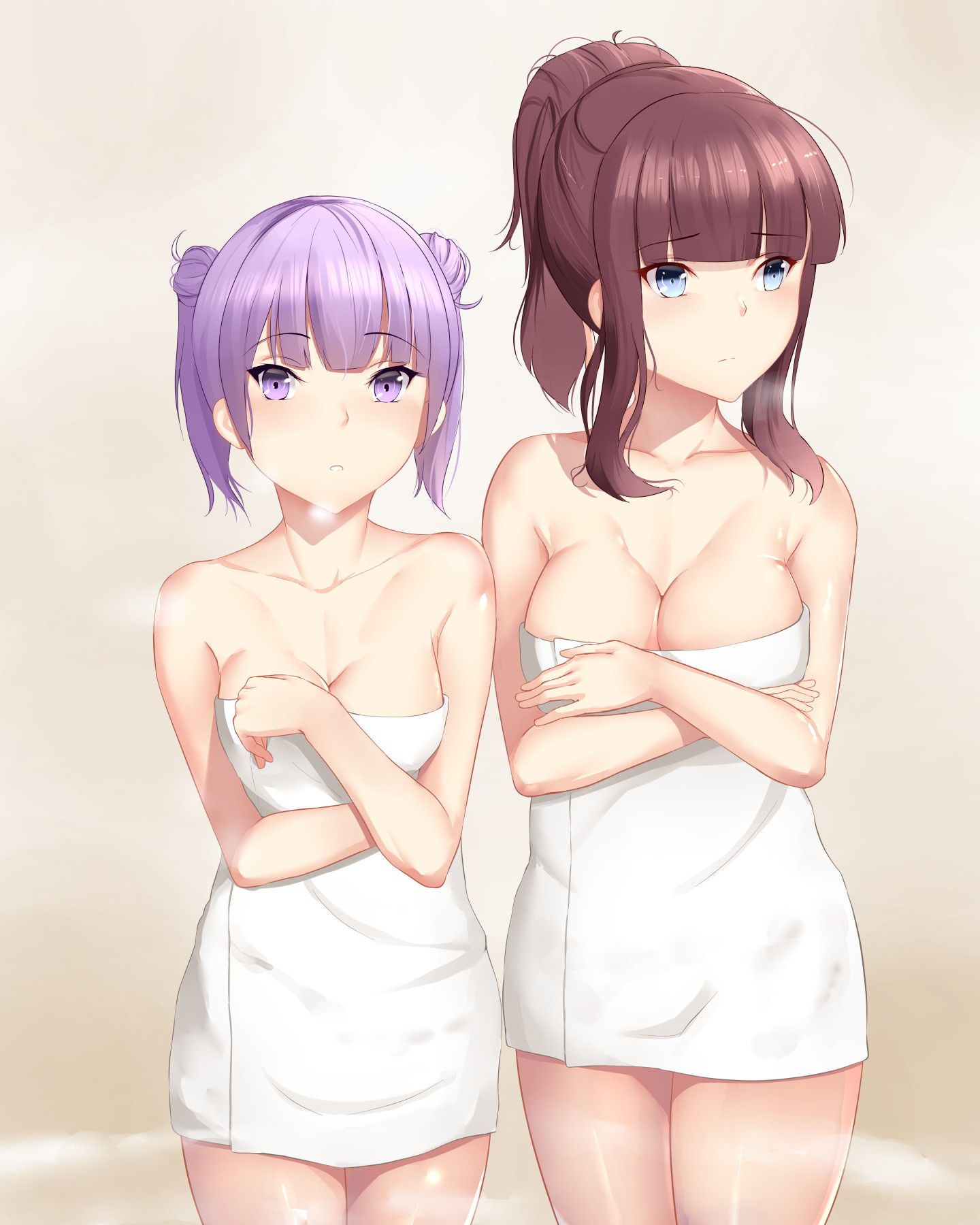 I mean defenseless, I'm already asking. Picture of a girl bath towel in a bath up that is ♪ 18