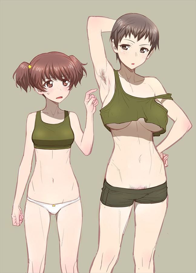 Erotic images of girls und Panzer! 1
