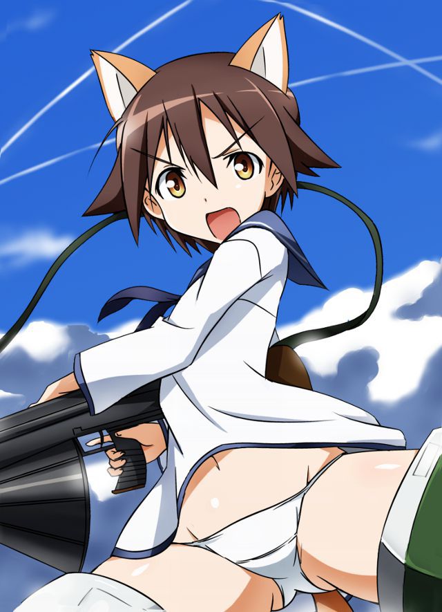 [Strike Witches] erotic cute image of Miyafuji Yoshika I'll stick! 11