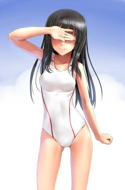 [55 sheets] Two-dimensional, swimsuit girl, cute Erofeci image collection. 31 3