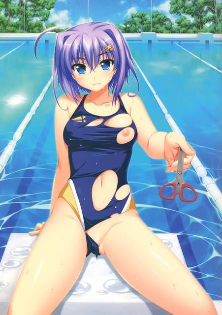 [55 sheets] Two-dimensional, swimsuit girl, cute Erofeci image collection. 31 37