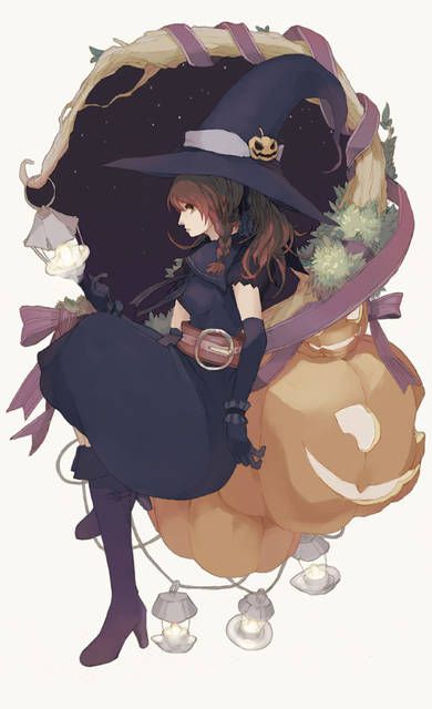 [55 sheets] Two-dimensional fetish image of witch girl of witches daughter. 8 33