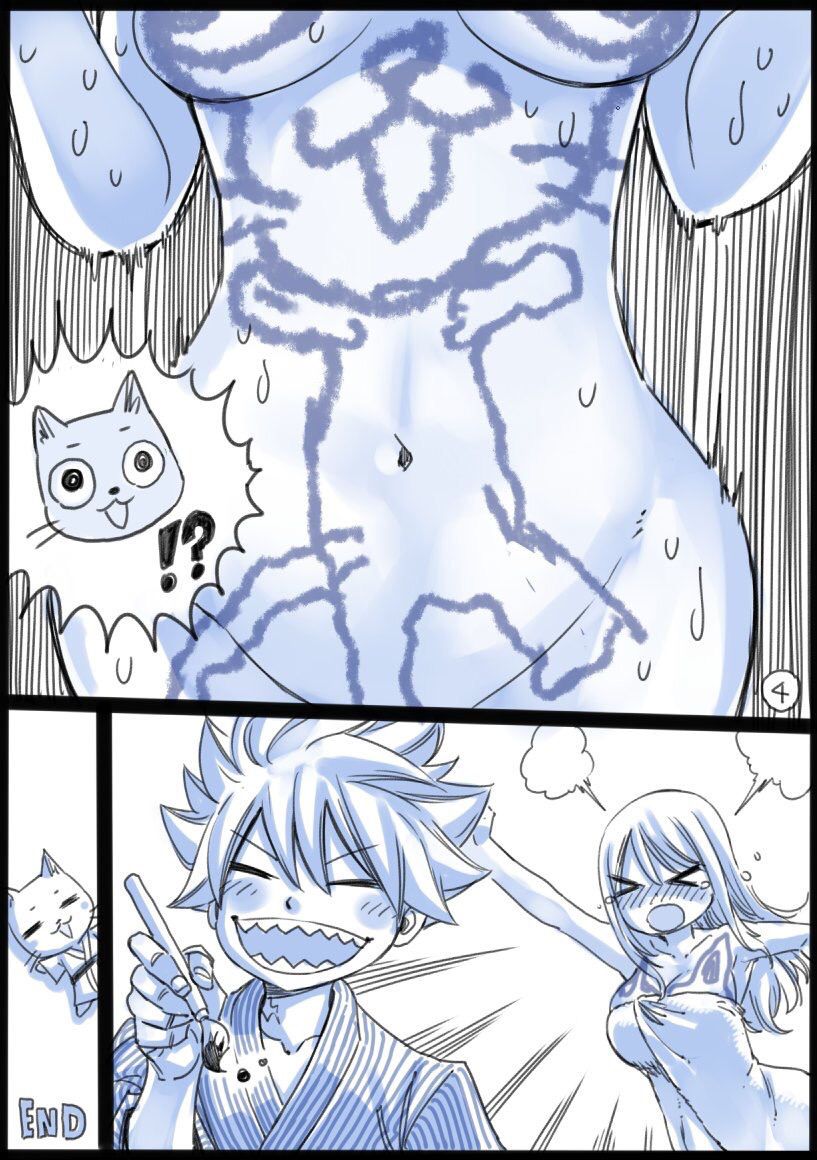 [Image] The latest newly written painting Etch of Fairy Tail author!!!! 10