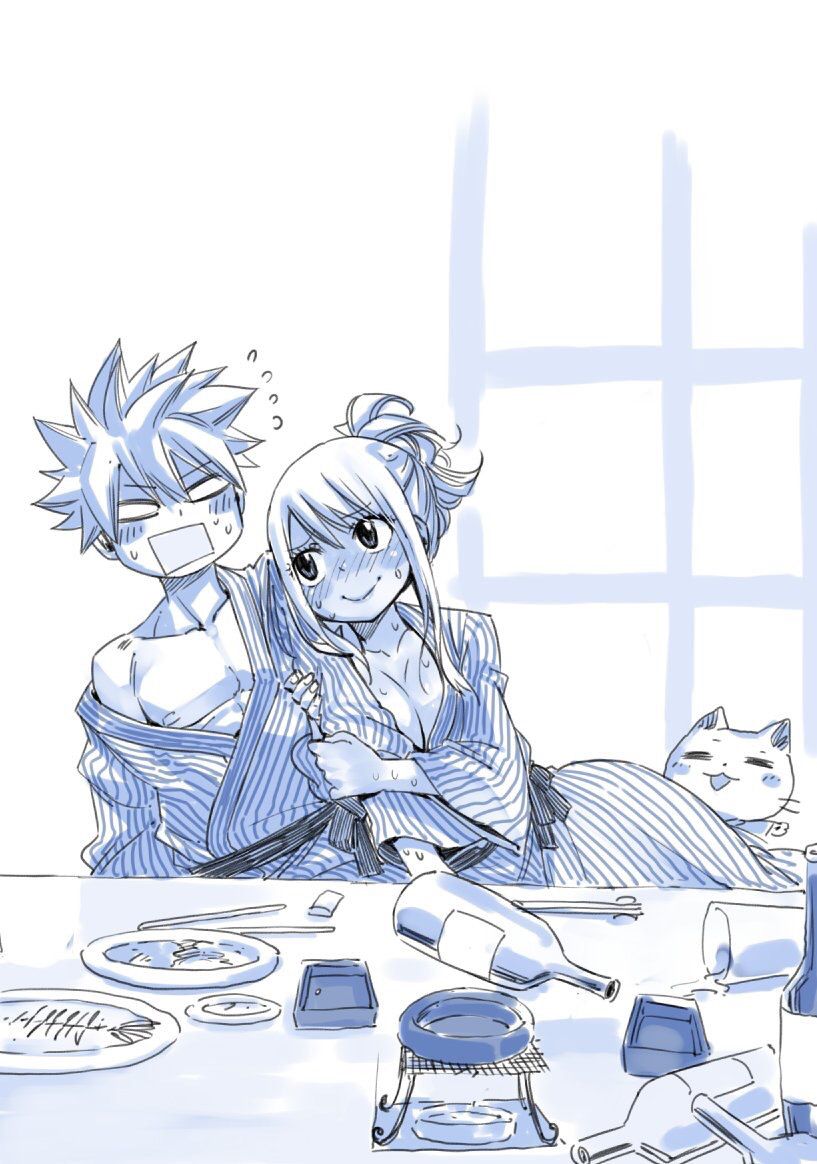 [Image] The latest newly written painting Etch of Fairy Tail author!!!! 12