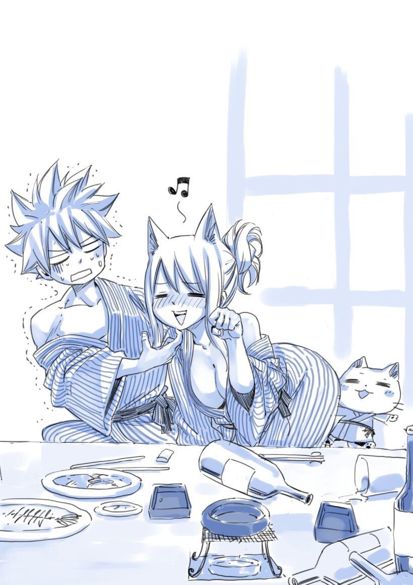 [Image] The latest newly written painting Etch of Fairy Tail author!!!! 13