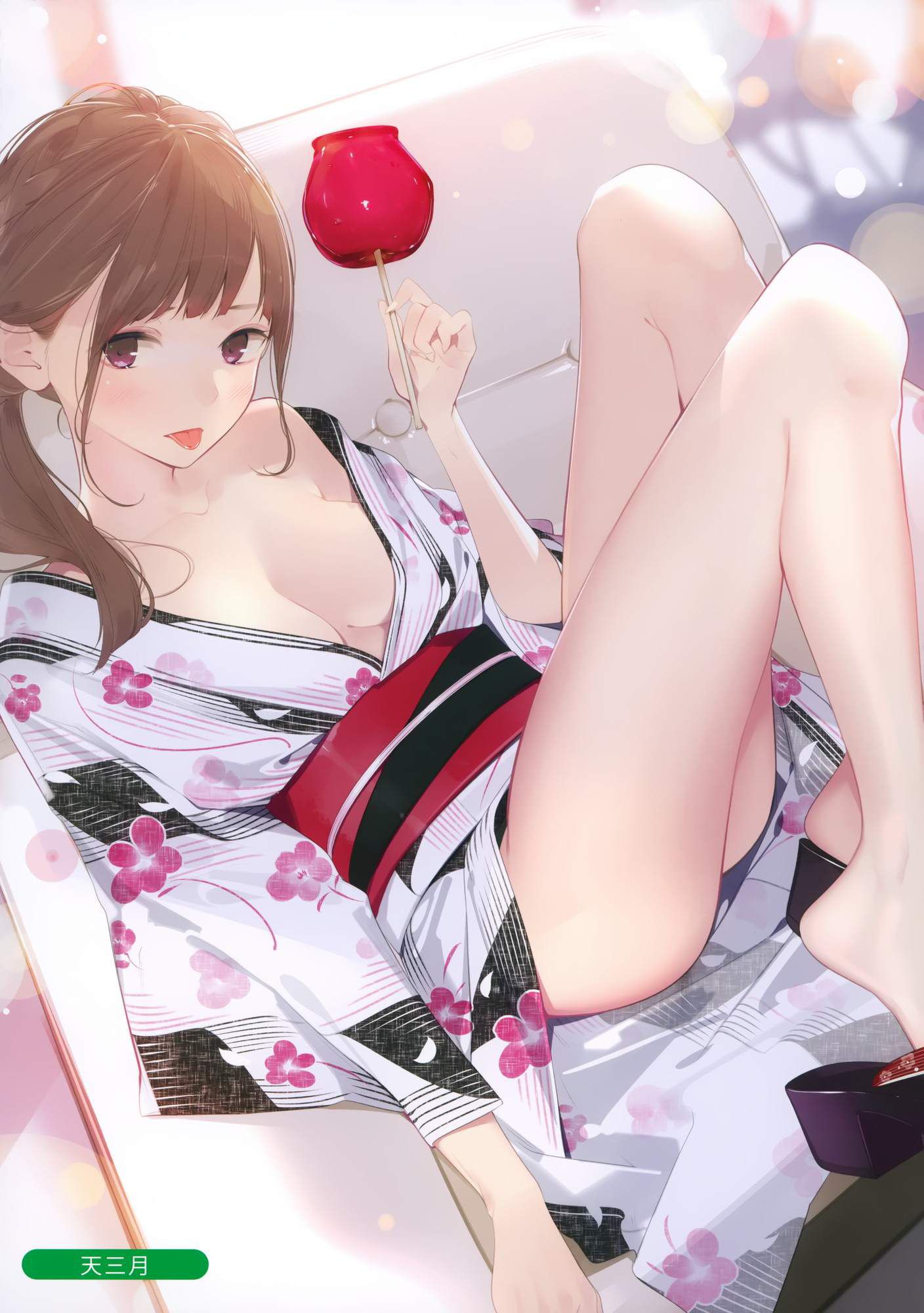 People who want to see erotic images of kimono / yukata gather! 20