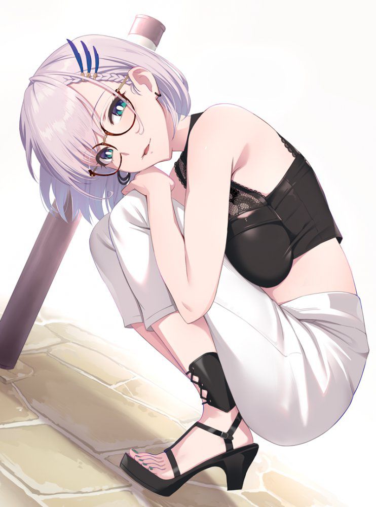 【Secondary】Images of Silver-Haired and Gray-Haired Women Part 38 9