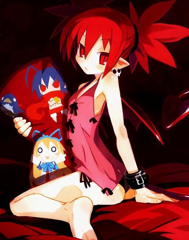 [31 pieces of Disgaea] small erotic images of the hand on the crotch and nature Etna 10