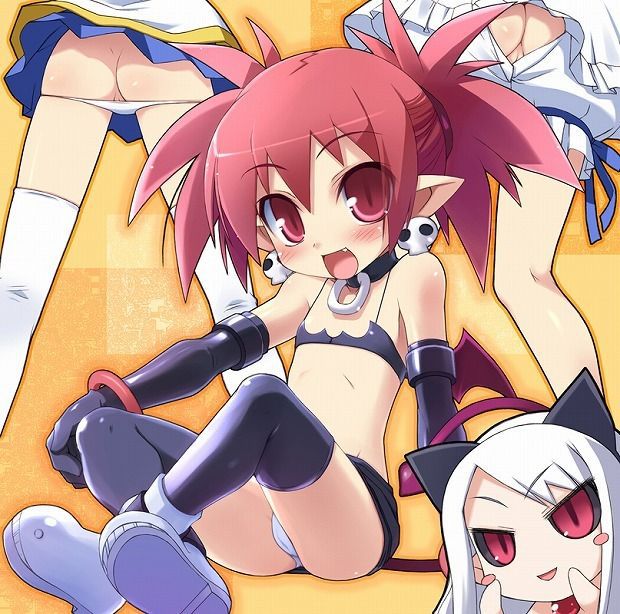 [31 pieces of Disgaea] small erotic images of the hand on the crotch and nature Etna 13