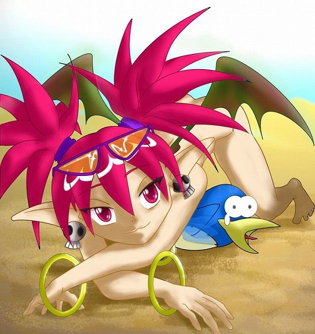 [31 pieces of Disgaea] small erotic images of the hand on the crotch and nature Etna 19