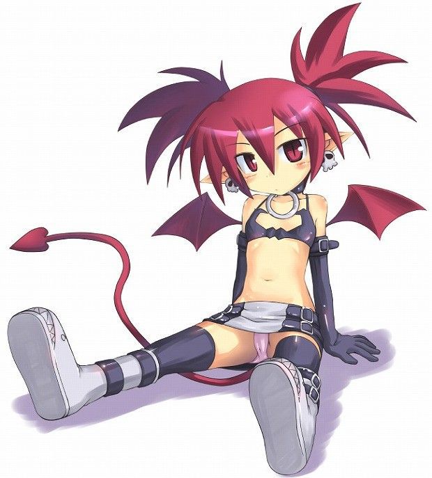 [31 pieces of Disgaea] small erotic images of the hand on the crotch and nature Etna 22