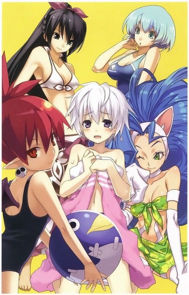 [31 pieces of Disgaea] small erotic images of the hand on the crotch and nature Etna 23
