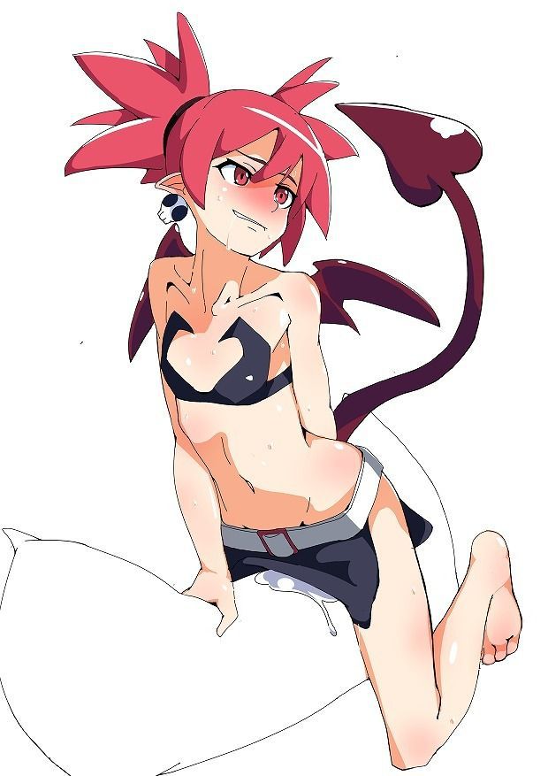 [31 pieces of Disgaea] small erotic images of the hand on the crotch and nature Etna 24
