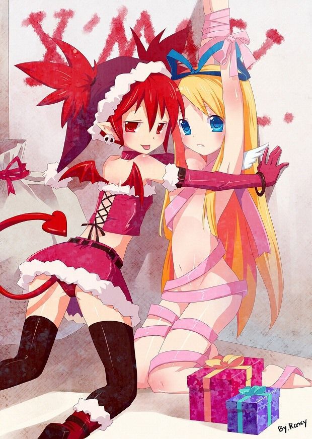 [31 pieces of Disgaea] small erotic images of the hand on the crotch and nature Etna 29