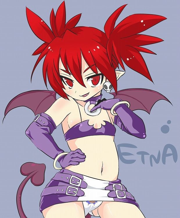 [31 pieces of Disgaea] small erotic images of the hand on the crotch and nature Etna 8