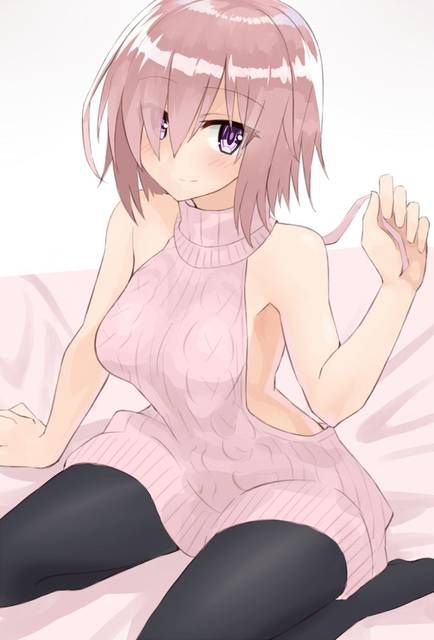 [57 pieces] two-dimensional girl image collection wearing a naughty sweater. 9 [Vertical Lipur] 19
