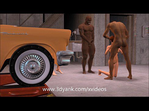 Animated Wife has to pay the mechanics with pussy! 3d - 7 min 2