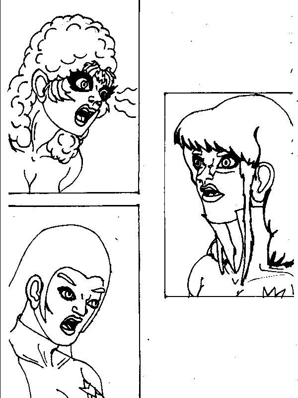 Raw drawings of X AgencyBook Two (on going) Raw drawings of X Agency Book Two (on going) 3