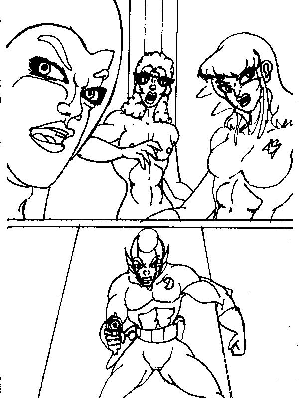Raw drawings of X AgencyBook Two (on going) Raw drawings of X Agency Book Two (on going) 5