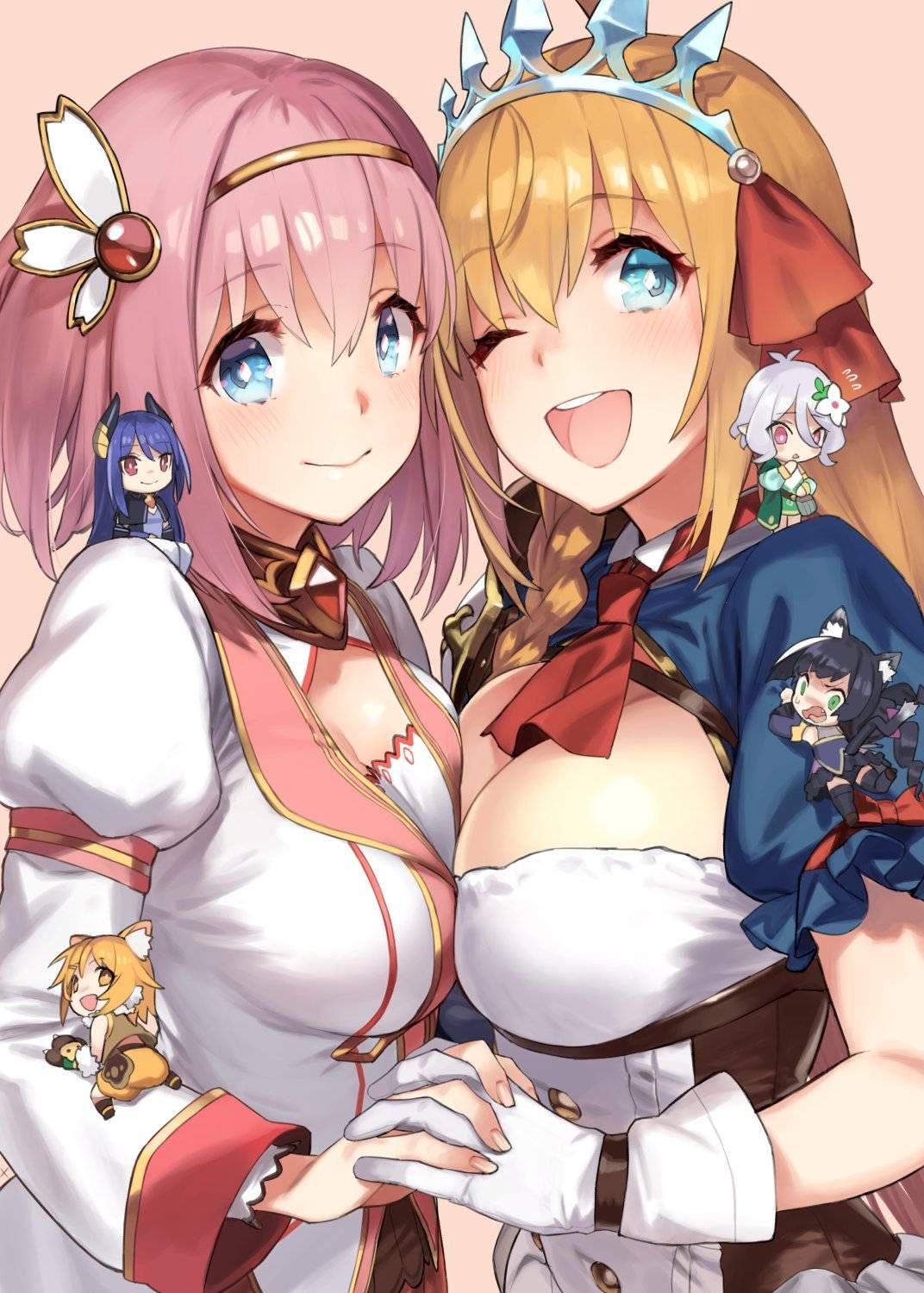 Princess Connect! I want to pull out with a secondary erotic image of Re:Dive! 8