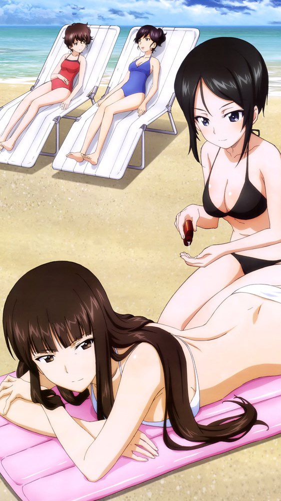 Erotic images that can re-confirm the good of girls und Panzer 3