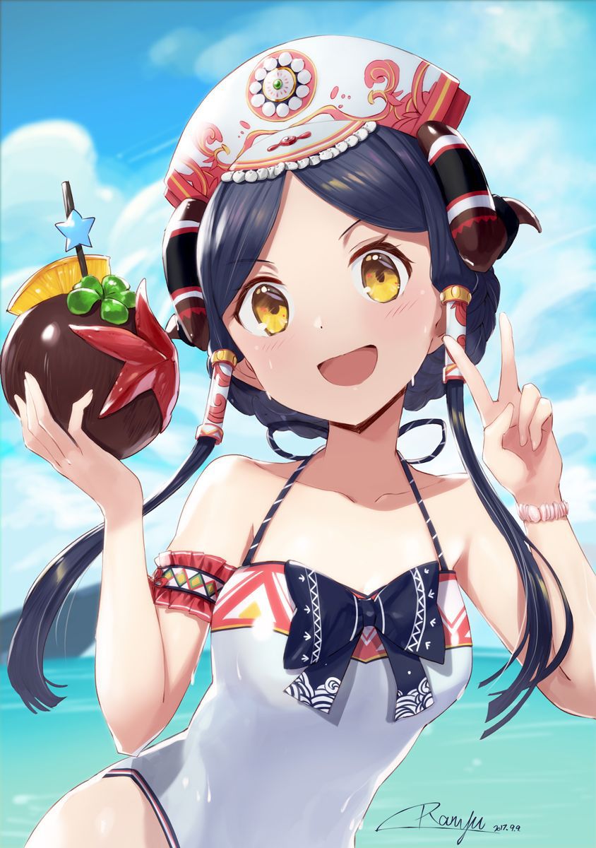 [Secondary ZIP] Please picture of the Rainbow girl who is wearing a swimsuit!! 18