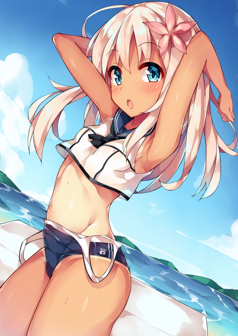 [Secondary ZIP] Please picture of the Rainbow girl who is wearing a swimsuit!! 7