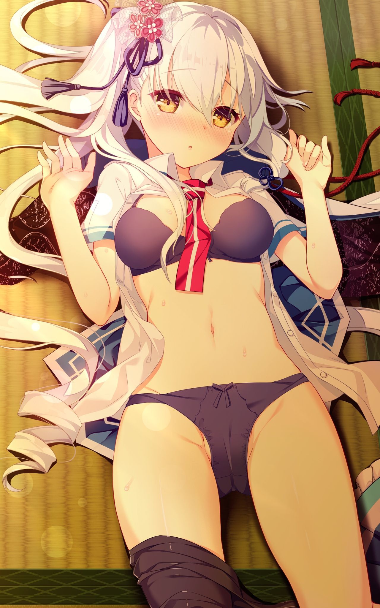 [Secondary ZIP] The second picture of the beautiful girl floated in underwear and swimsuit 42
