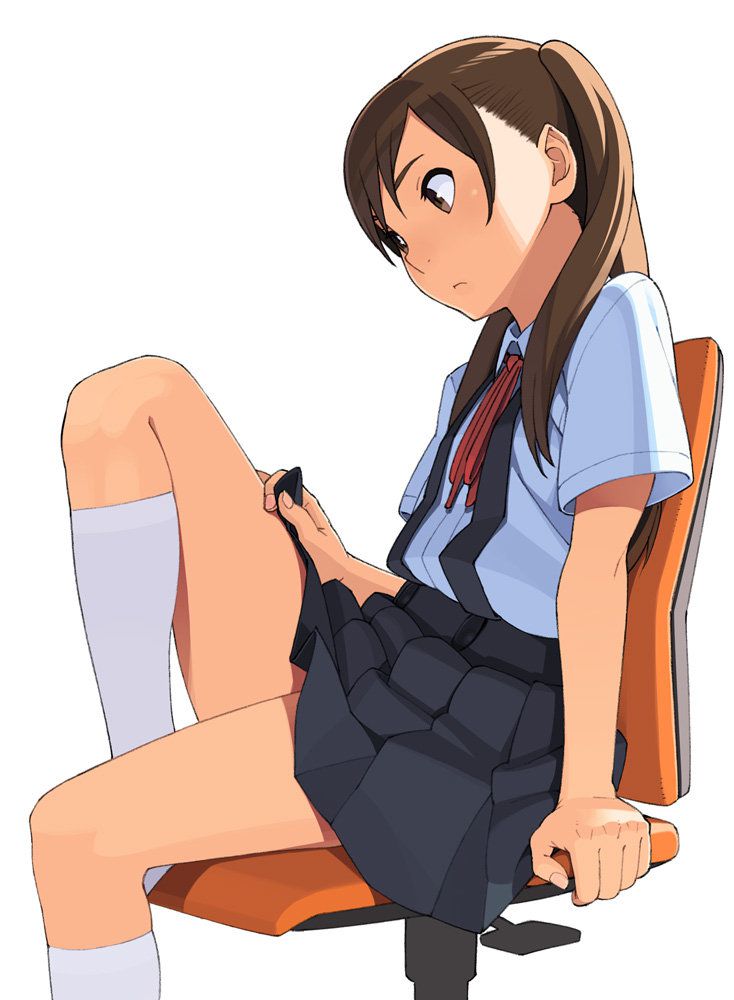 [Secondary, erotic image] You can also see the naughty image of a uniform girl if two-dimensional! part150 19