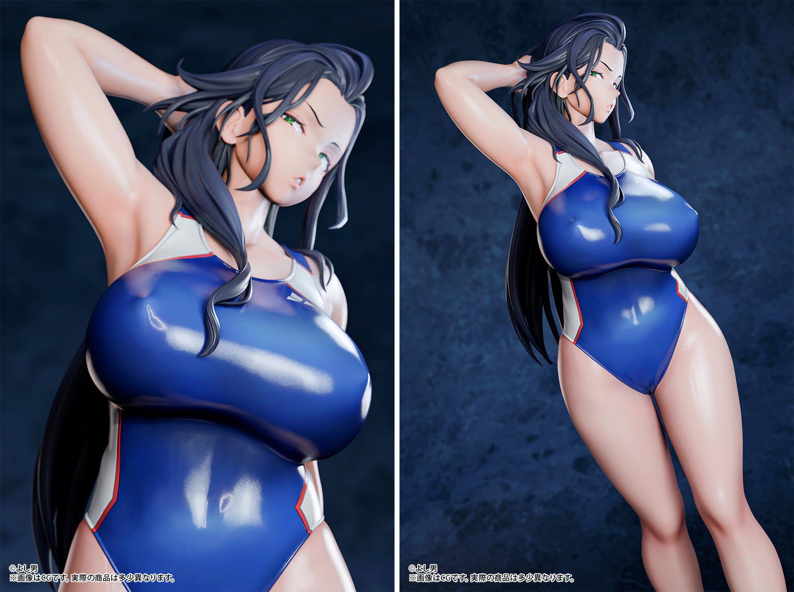 【Image】"The female boss who was ridiculously hidden when she went to the pool with her" became an echiechi figure 2