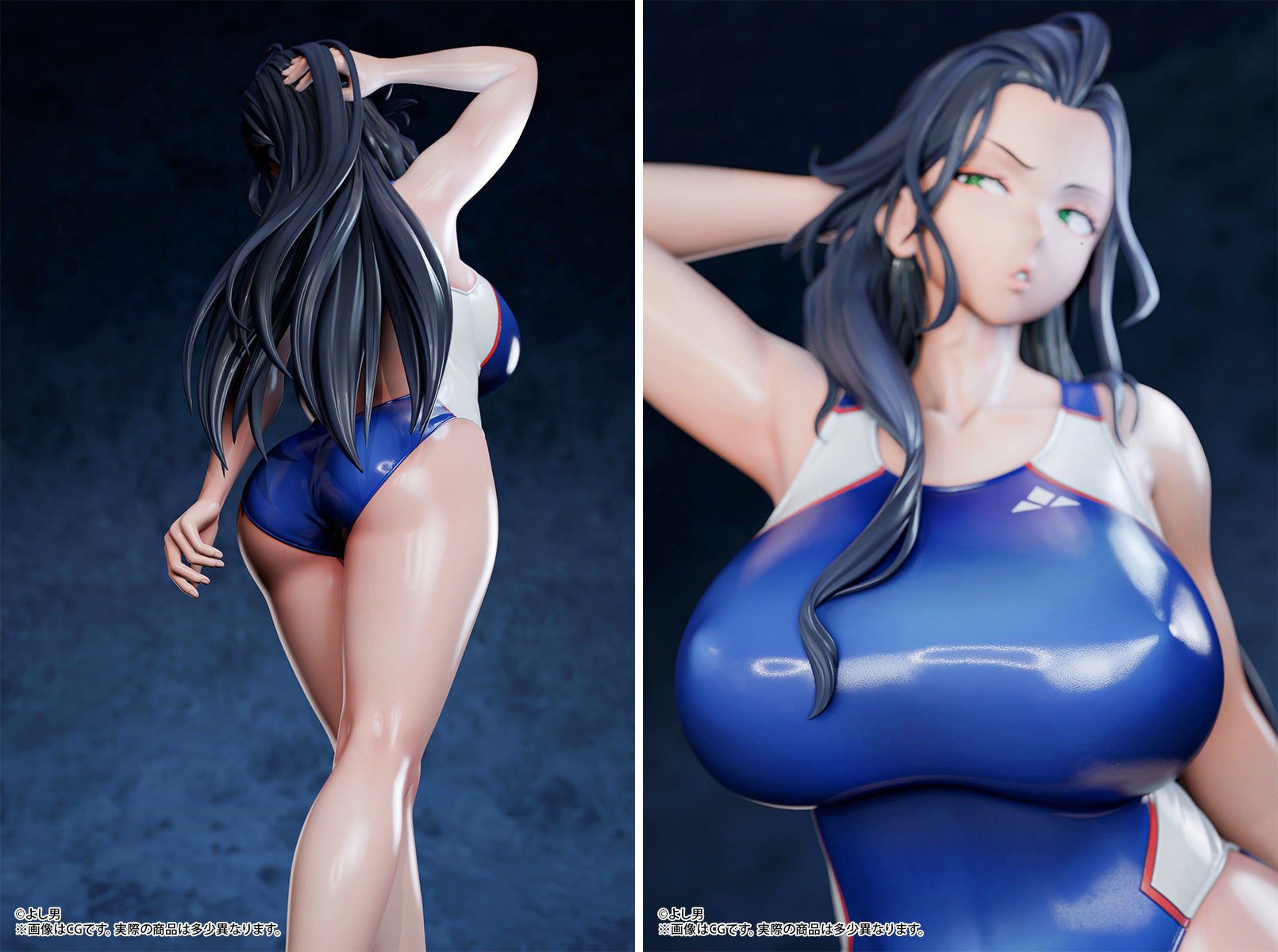 【Image】"The female boss who was ridiculously hidden when she went to the pool with her" became an echiechi figure 3