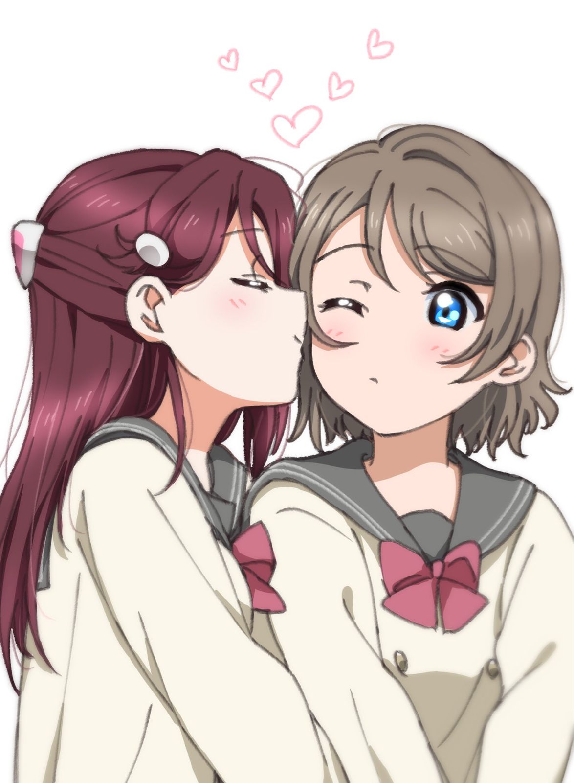 【Image】The official illustration of Love Live, too many etched things 14