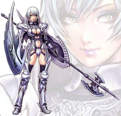 [72 pieces] two-dimensional woman warrior's cool fetish image collection. 3 [Armor] 19