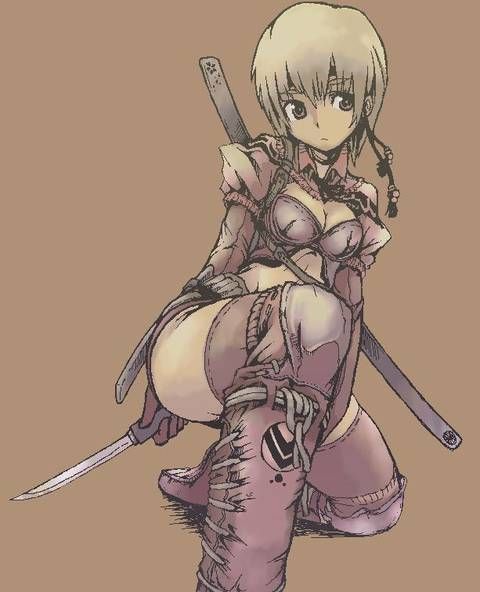 [72 pieces] two-dimensional woman warrior's cool fetish image collection. 3 [Armor] 20