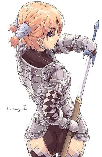 [72 pieces] two-dimensional woman warrior's cool fetish image collection. 3 [Armor] 57