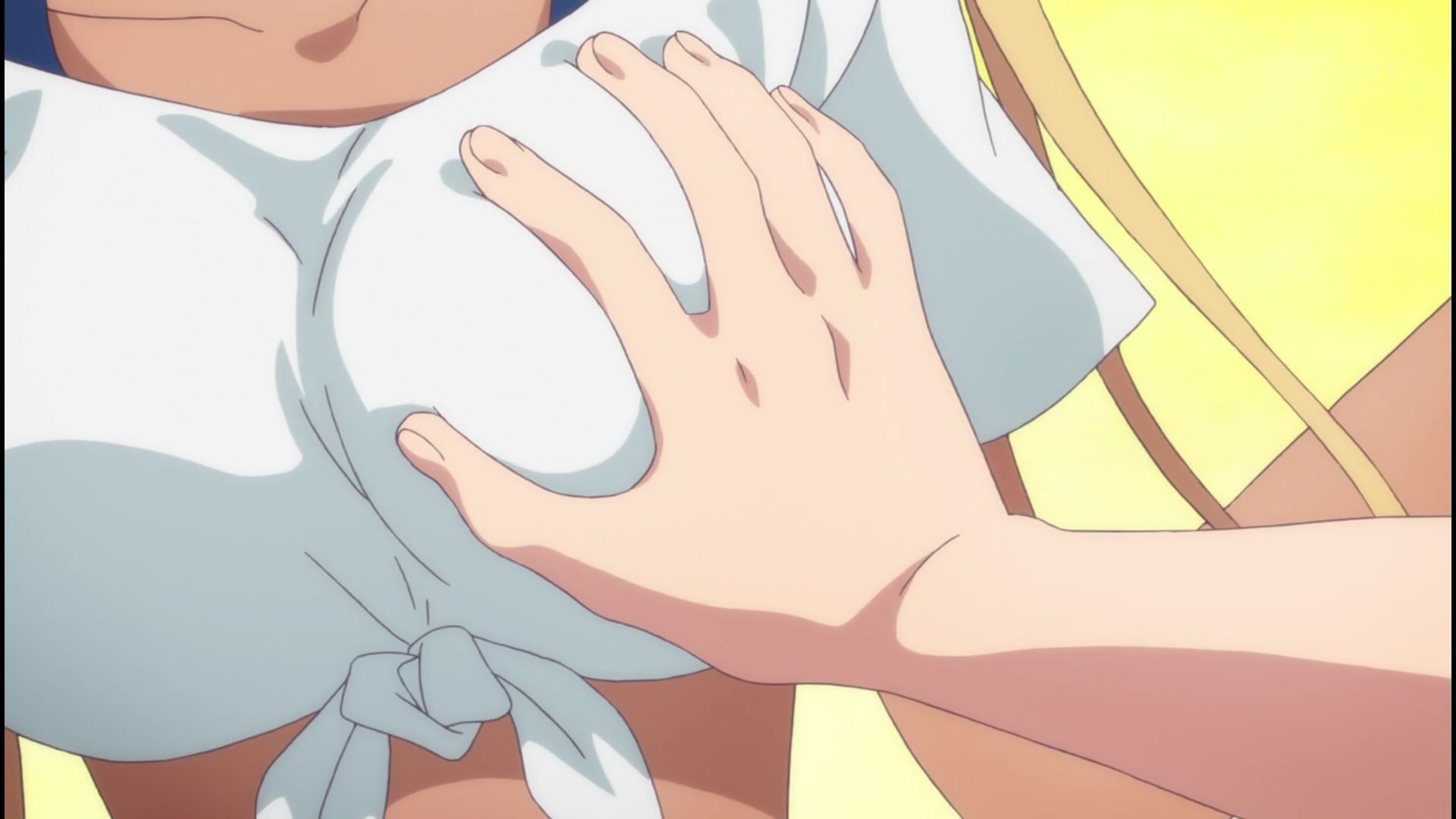 Erotic scenes such as erotic breast massage in the anime [Blend S] 7 story of girls in the tan appearance! 12