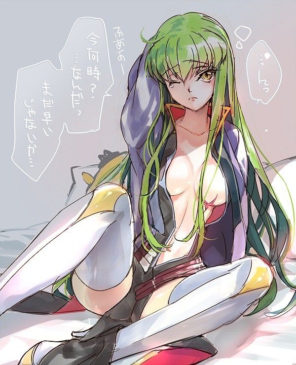 [Code Geass] C.C. that sea-to-two erotic images second article 19