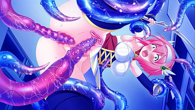 Magical Saint-Princess Knight Cannon! Free CG of big breasts makeover beautiful girl warrior with tentacles 8