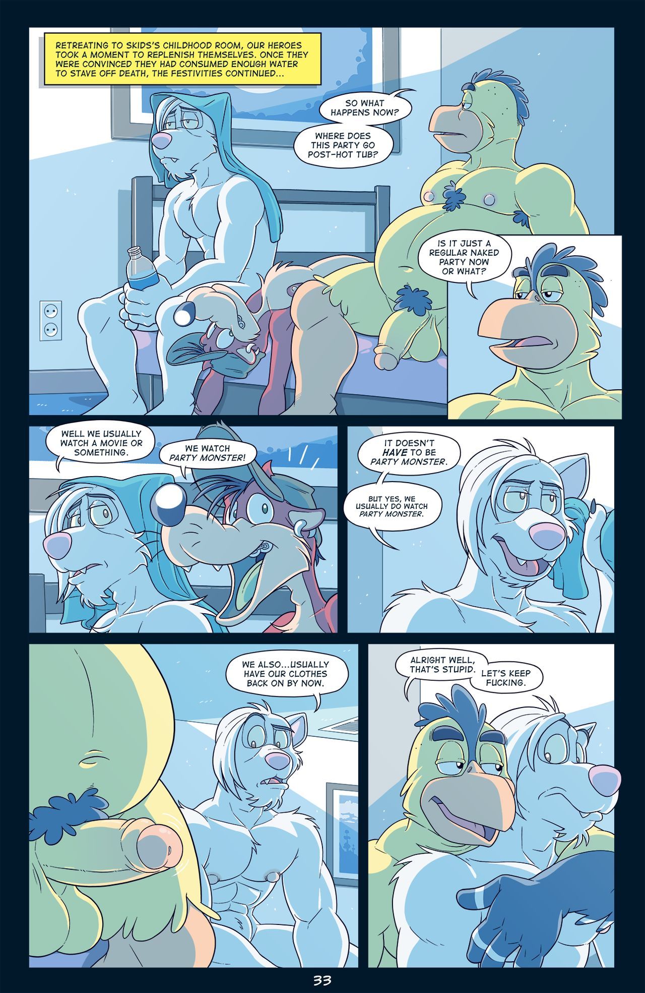 [Anti Developmnt]Naked Hot Tub Party (ONGOING) 33
