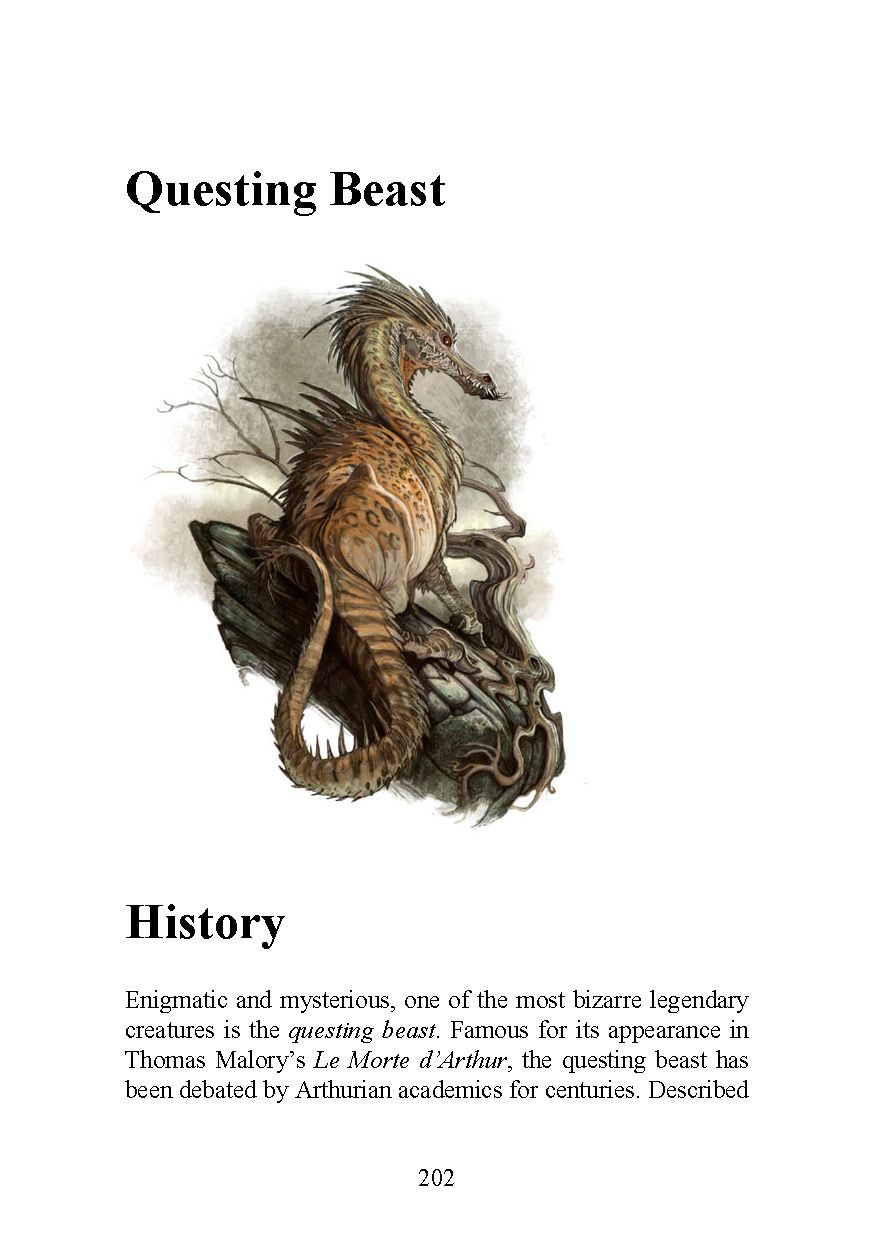 Dracopedia The Bestiary 201