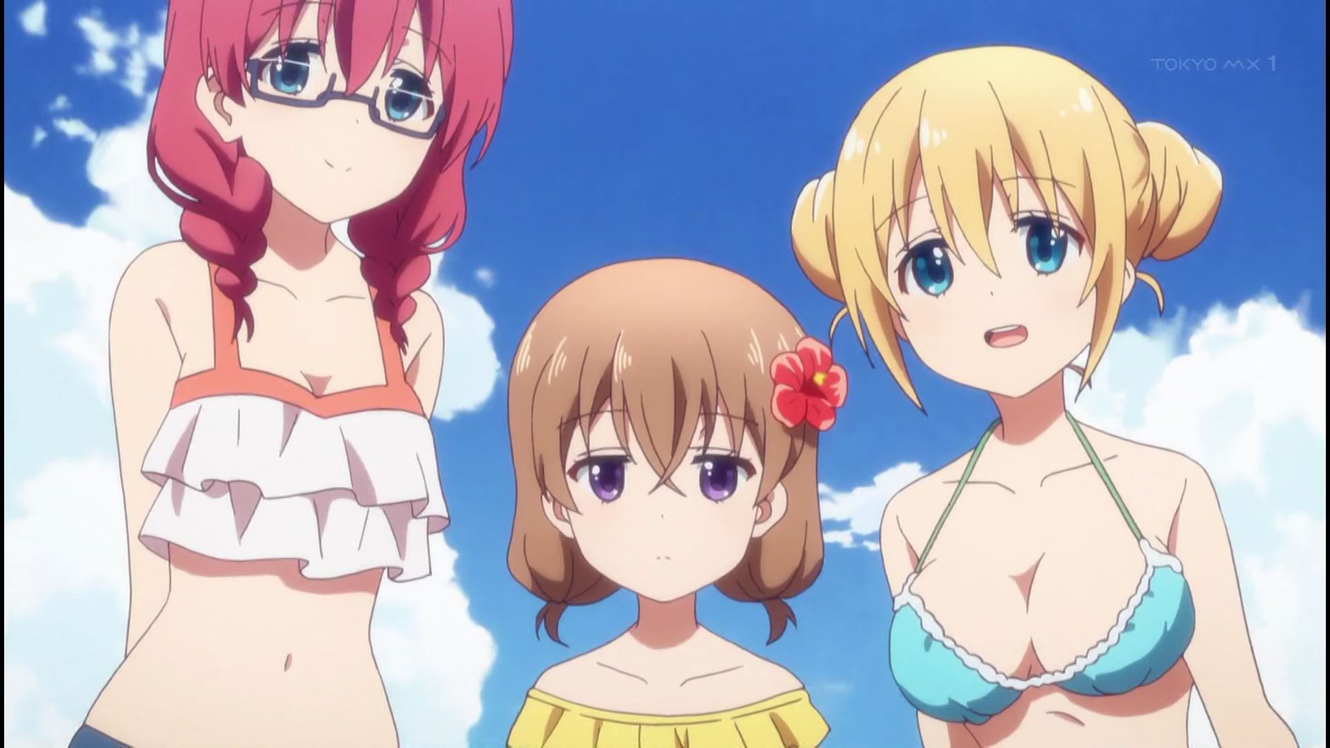 Anime ' blend S ' 6 episodes of girls erotic swimsuit times! such as breasts and buttocks! 11