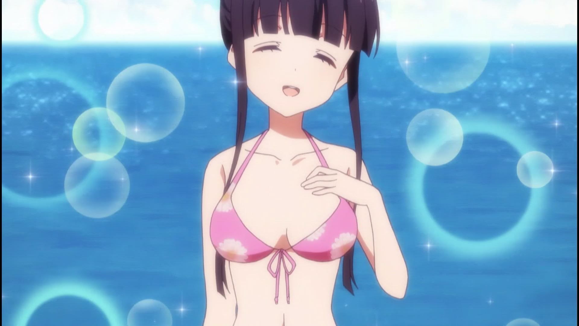 Anime ' blend S ' 6 episodes of girls erotic swimsuit times! such as breasts and buttocks! 12