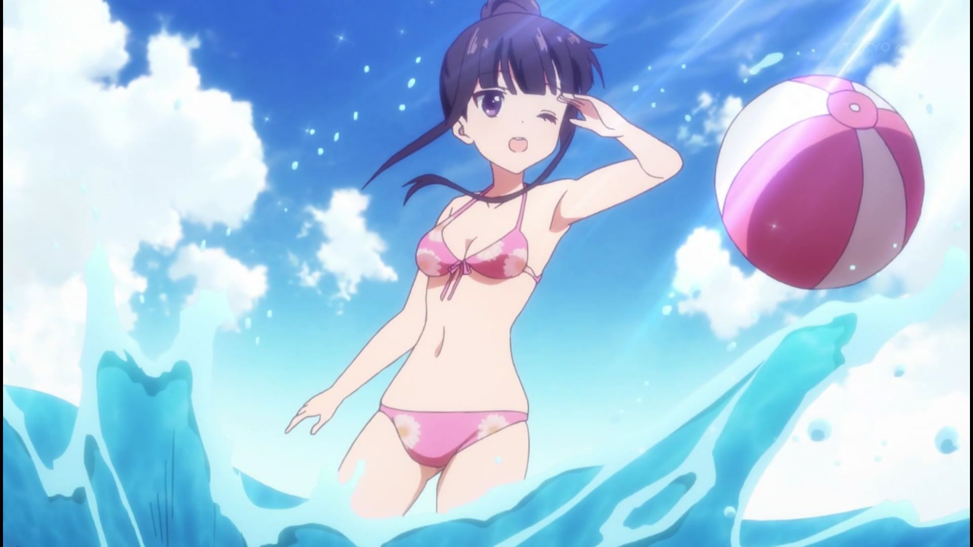 Anime ' blend S ' 6 episodes of girls erotic swimsuit times! such as breasts and buttocks! 18