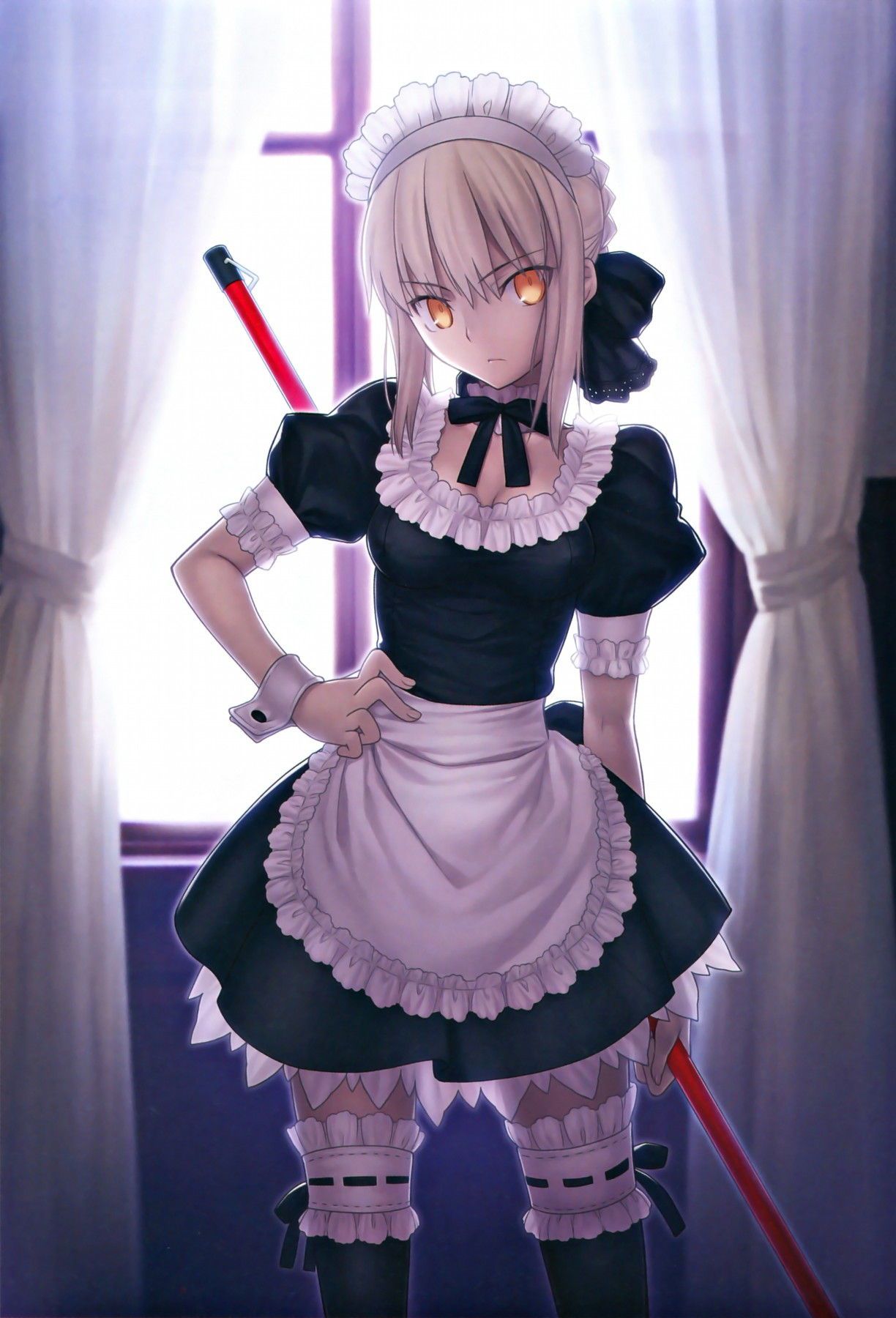 The secondary daughter who wears the maid clothes makes it want to bully carelessly, wwwwwwwww 8