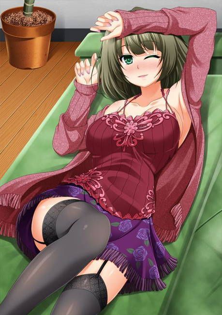 [Idol Master] I will review the erotic images of Kaede Takagaki 11